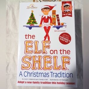 The elf of the shelf girl blue eyes new.